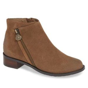 New BETTYE MULLER CONCEPTS Trinity Bootie Brown Leather Size 8